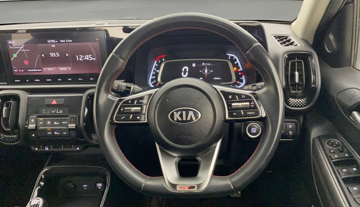2020 KIA SONET GTX PLUS 1.0 IMT, Petrol, Manual, 63,261 km, Steering Wheel Close Up