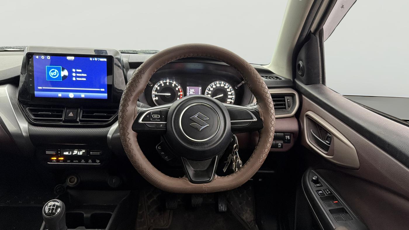 2025 Maruti FRONX DELTA PLUS 1.2MT, Petrol, Manual, 15,153 km, Steering Wheel Close Up