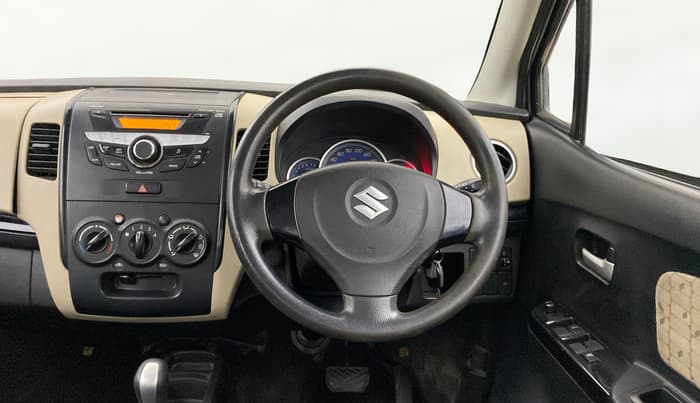 2018 Maruti Wagon R 1.0 VXI AMT, Petrol, Automatic, 41,988 km, Steering Wheel Close Up