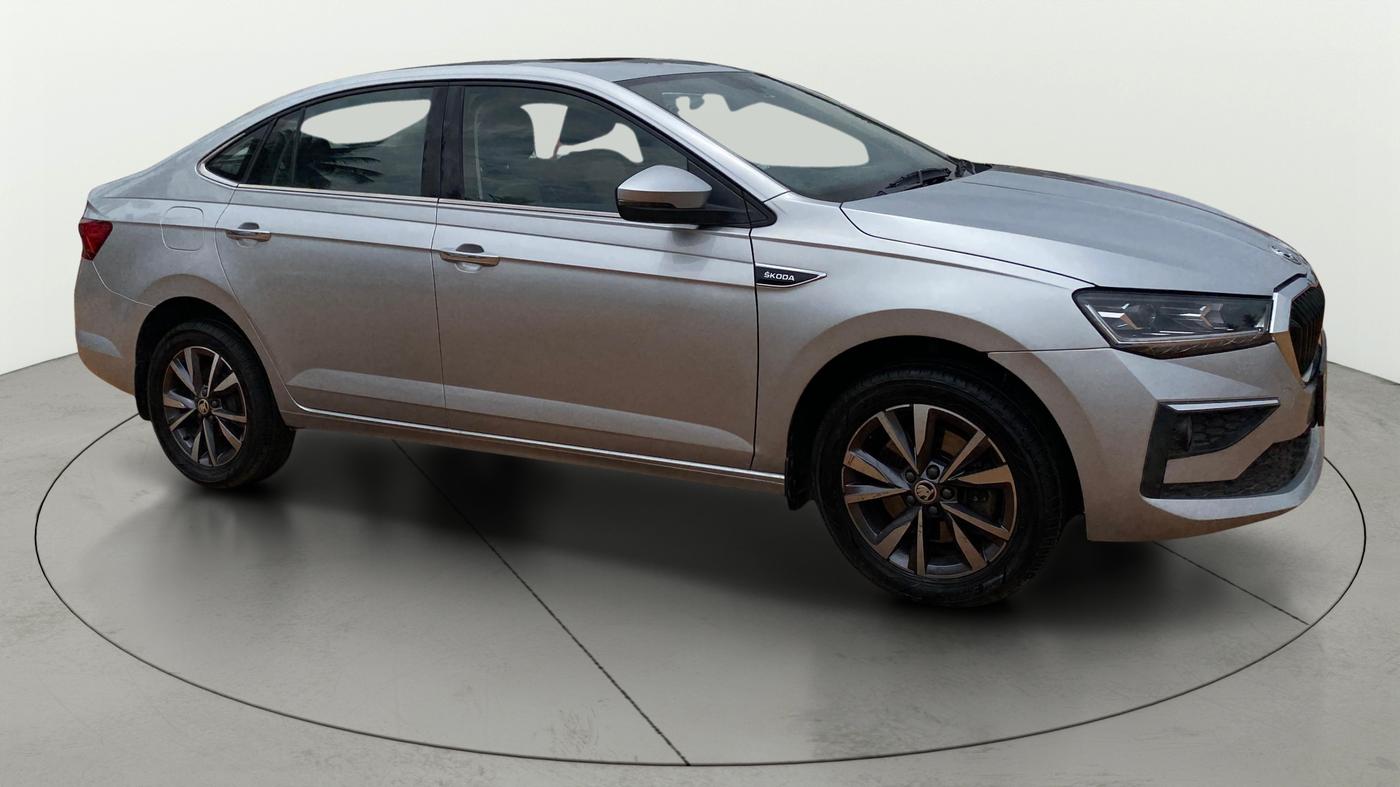 2023 Skoda SLAVIA STYLE 1.5L TSI DSG, Petrol, Automatic, 77,057 km, Right Front Diagonal