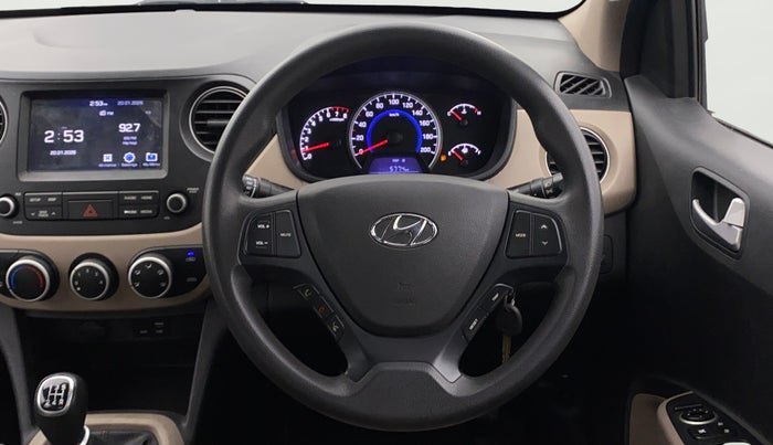 2019 Hyundai Grand i10 SPORTZ 1.2 KAPPA VTVT, Petrol, Manual, 32,859 km, Steering Wheel Close Up