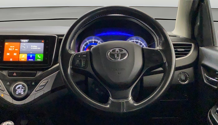 2021 Toyota Glanza G, Petrol, Manual, 35,587 km, Steering Wheel Close Up