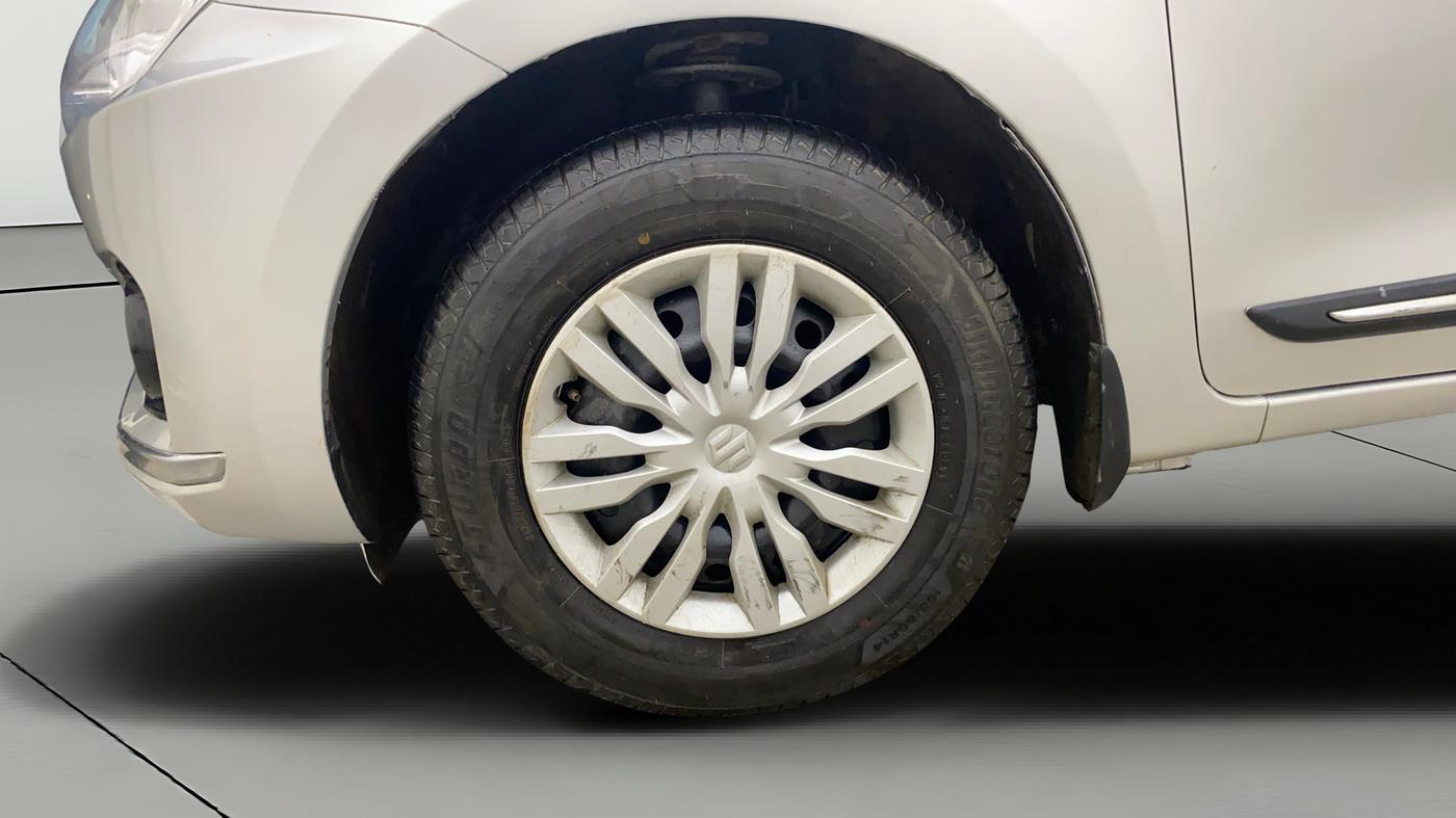 2020 Maruti Dzire VXI AMT, Petrol, Automatic, 52,101 km, Left Front Wheel