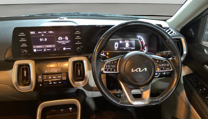 2022 KIA SONET HTX 1.0 IMT, Petrol, Manual, 36,203 km, Steering Wheel Close Up