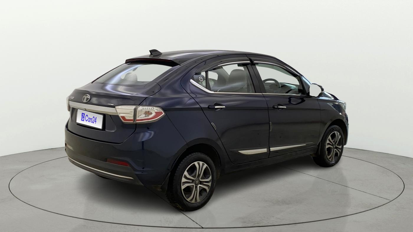 2024 Tata TIGOR XZA Plus iCNG , CNG, Automatic, 34,848 km, Right Back Diagonal