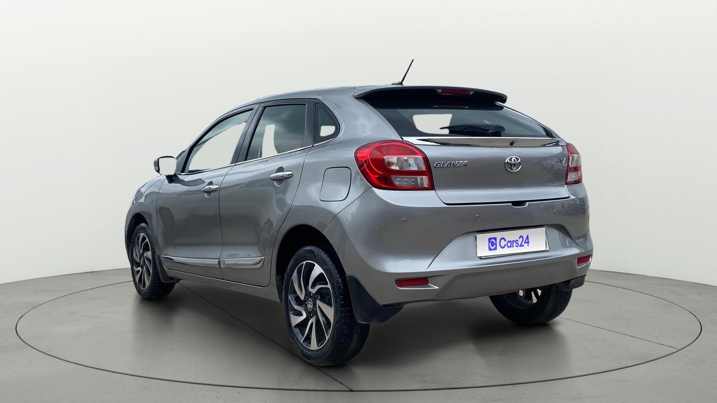 2019 Toyota Glanza V CVT, Petrol, Automatic, 25,218 km, Left Back Diagonal