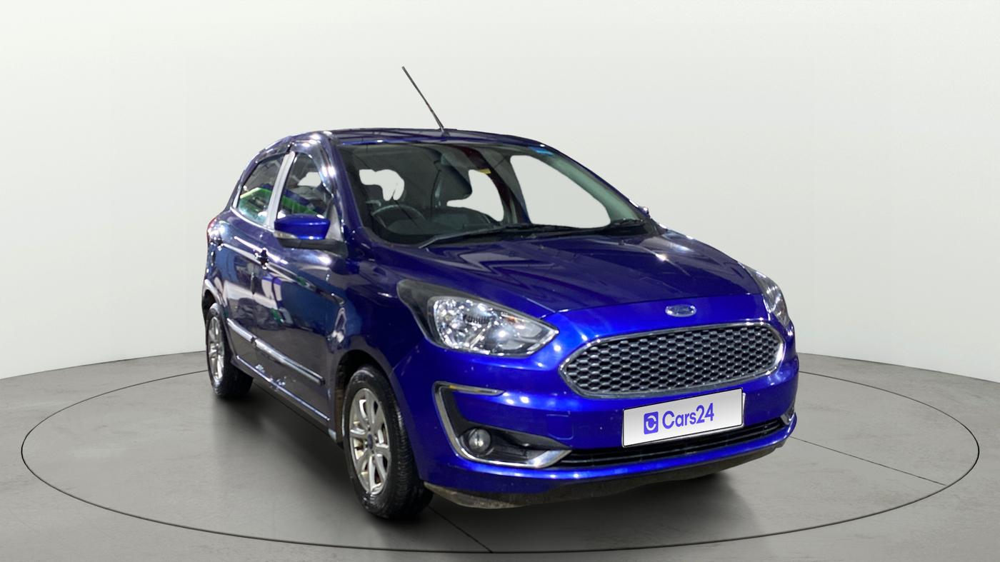 2019 Ford New Figo TITANIUM 1.2 PETROL MT, Petrol, Manual, 28,035 km, SRP