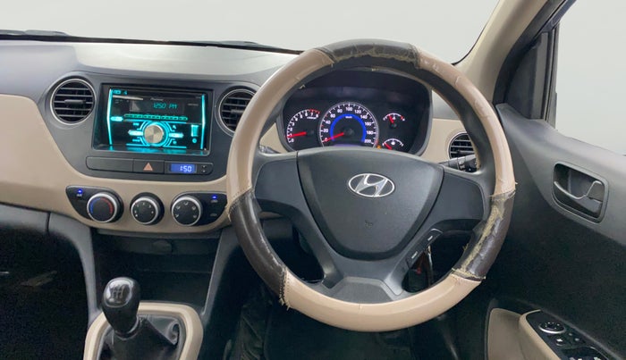 2014 Hyundai Grand i10 MAGNA 1.2 KAPPA VTVT, Petrol, Manual, 45,539 km, Steering Wheel Close Up