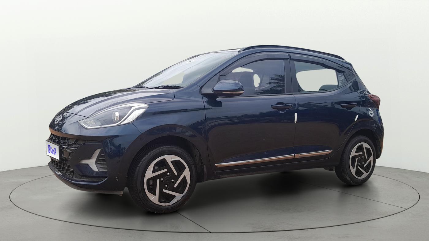 2023 Hyundai GRAND I10 NIOS SPORTZ AMT 1.2 KAPPA VTVT, Petrol, Automatic, 12,815 km, Left Front Diagonal
