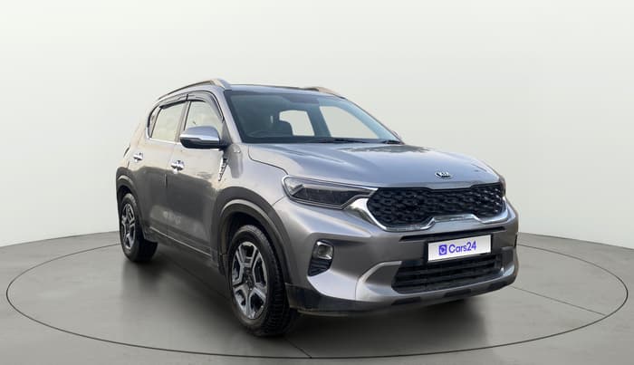 2020 KIA SONET HTX 1.0 IMT, Petrol, Manual, 1,41,797 km, Right Front Diagonal