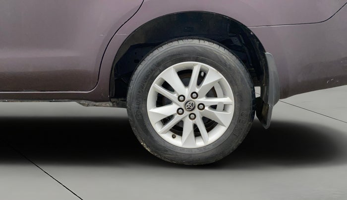 2016 Toyota Innova Crysta 2.4 VX 7 STR, Diesel, Manual, 68,815 km, Left Rear Wheel