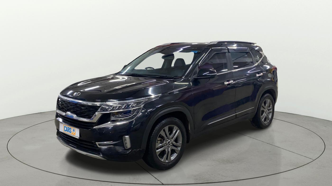 2020 KIA SELTOS HTX 1.5 PETROL, Petrol, Manual, 26,053 km, Left Front Diagonal