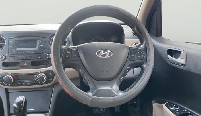 2015 Hyundai Xcent SX AT 1.2 (O), Petrol, Automatic, 83,775 km, Steering Wheel Close Up