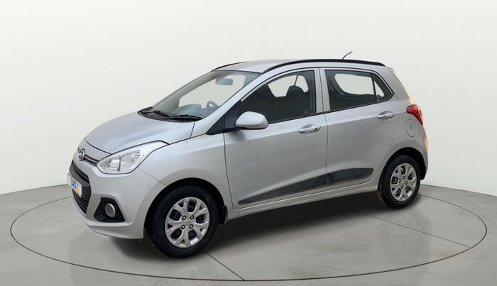 2015 Hyundai Grand i10 SPORTZ 1.2 KAPPA VTVT, Petrol, Manual, 31,215 km, Left Front Diagonal