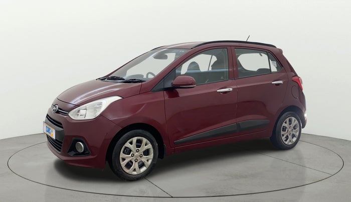 2014 Hyundai Grand i10 SPORTZ AT 1.2 KAPPA VTVT, Petrol, Automatic, 96,224 km, Left Front Diagonal