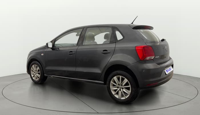 2015 Volkswagen Polo COMFORTLINE 1.2L, Petrol, Manual, 1,10,848 km, Left Back Diagonal