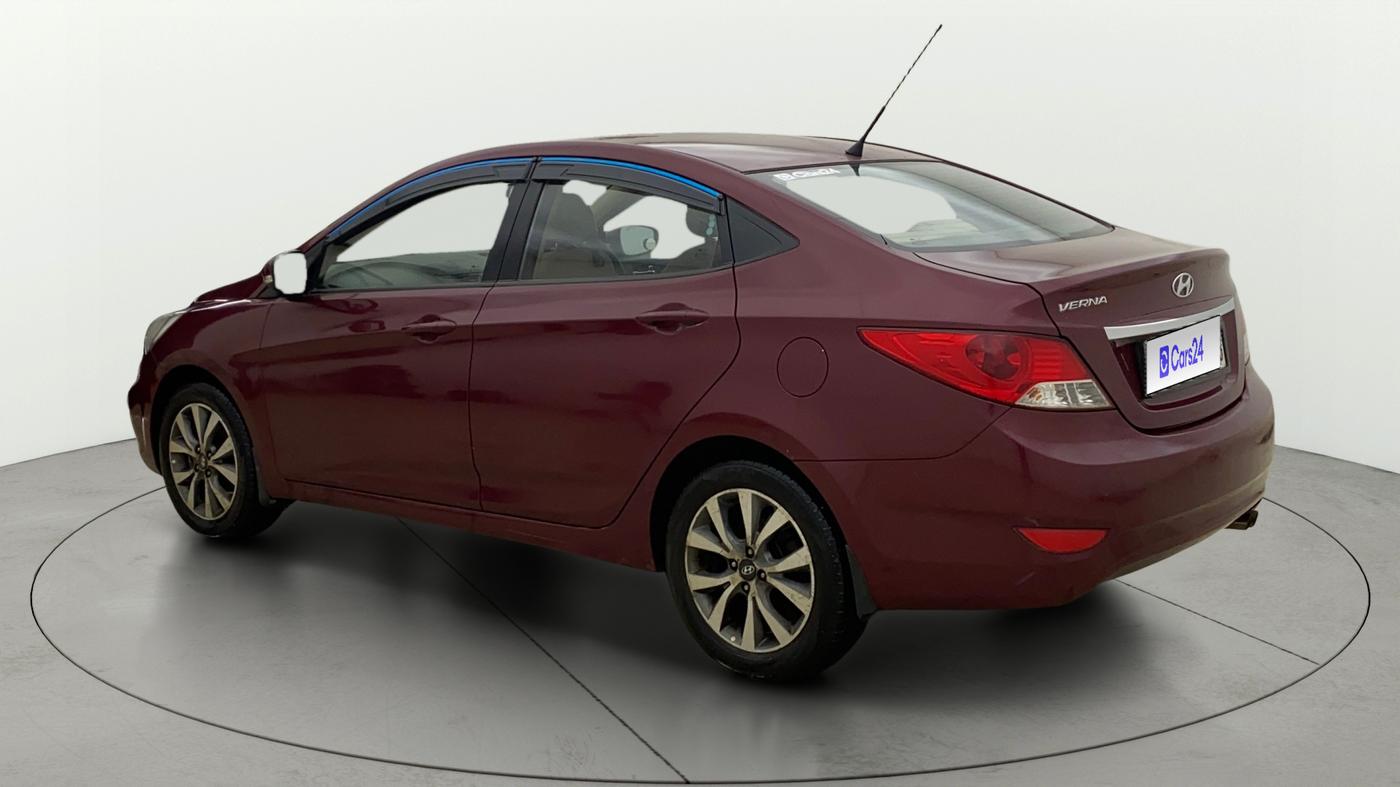 2014 Hyundai Verna FLUIDIC 1.4 VTVT CX, Petrol, Manual, 38,338 km, Left Back Diagonal