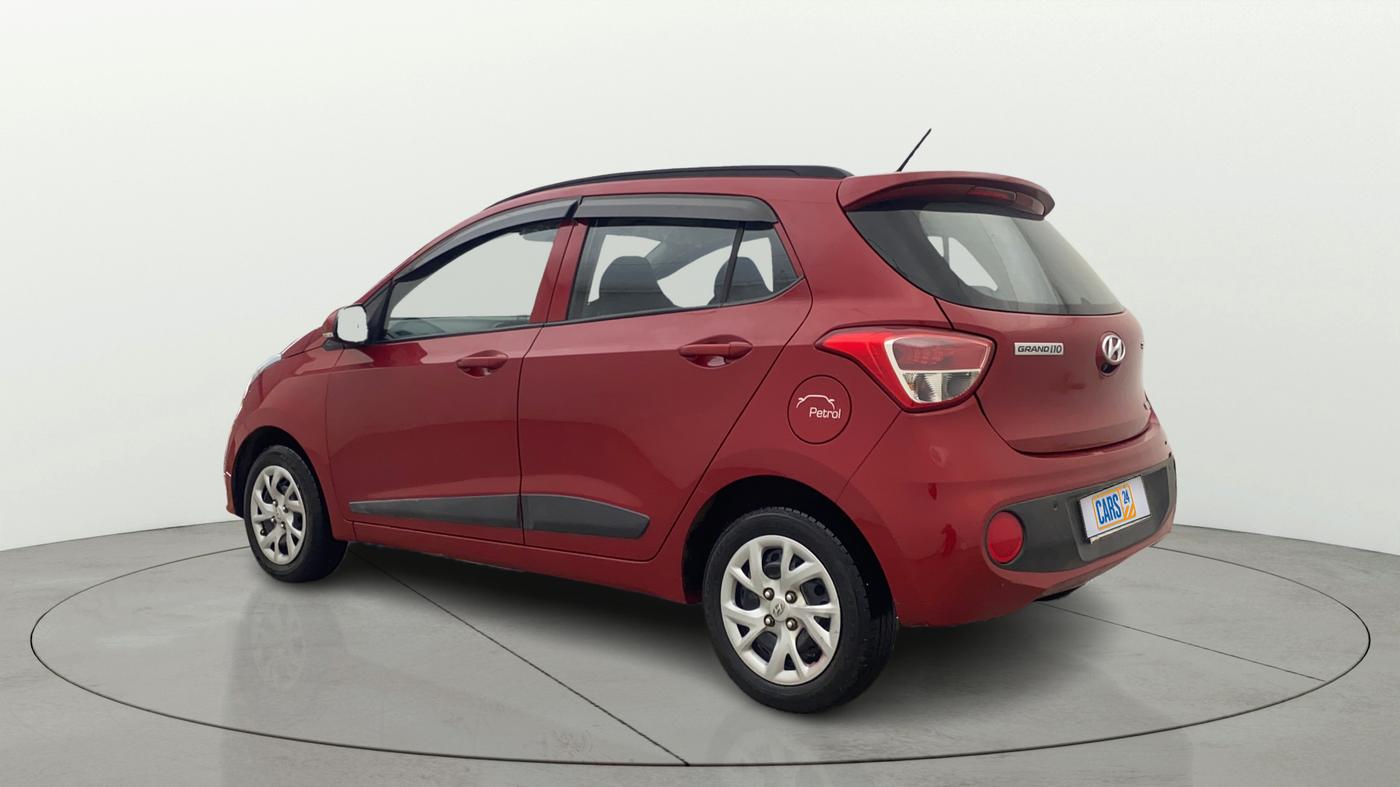2020 Hyundai Grand i10 SPORTZ 1.2 KAPPA VTVT, Petrol, Manual, 26,835 km, Left Back Diagonal