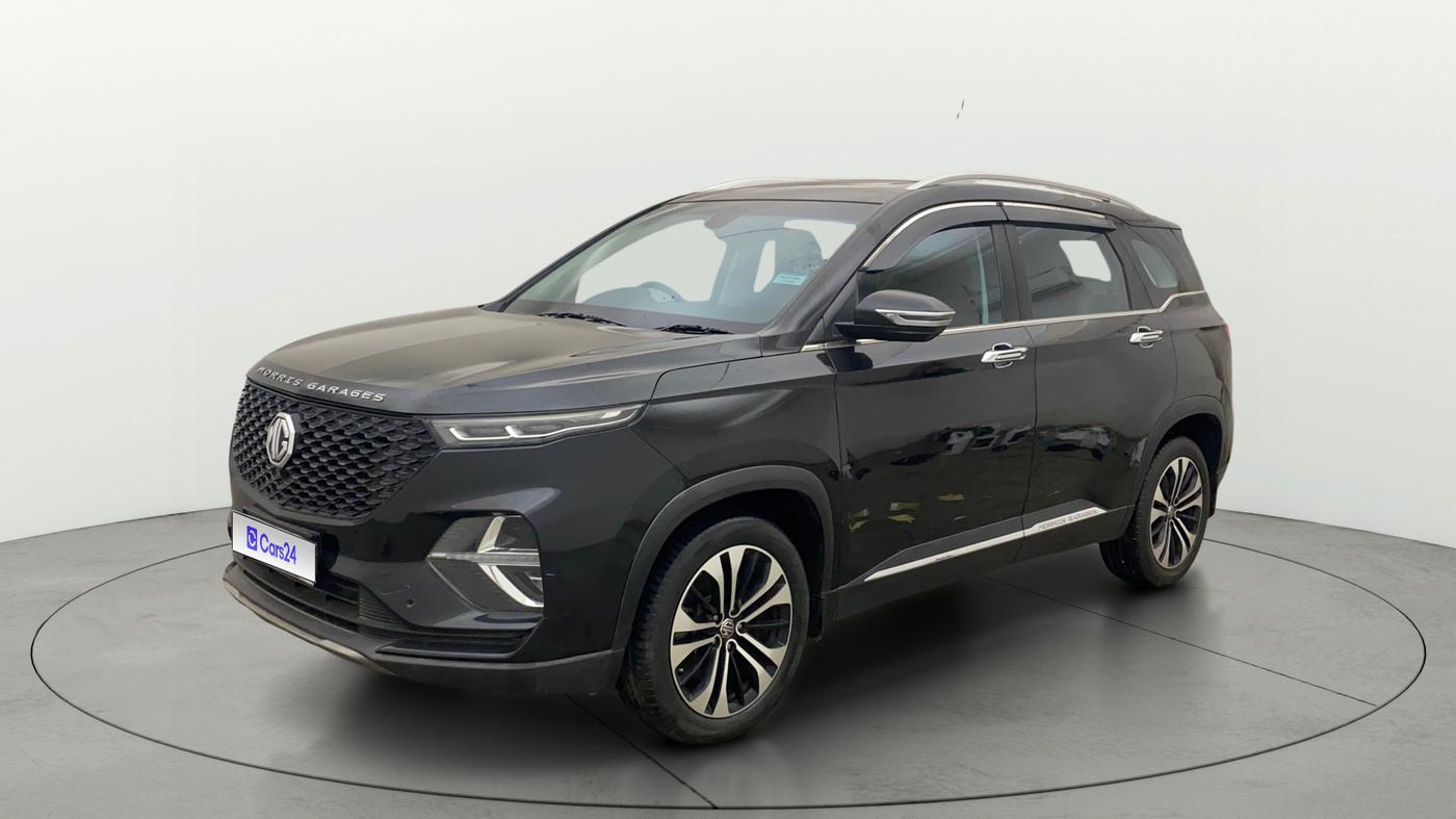 2021 MG HECTOR PLUS SHARP 2.0 DIESEL TURBO MT 6-STR, Diesel, Manual, 1,07,362 km, Left Front Diagonal