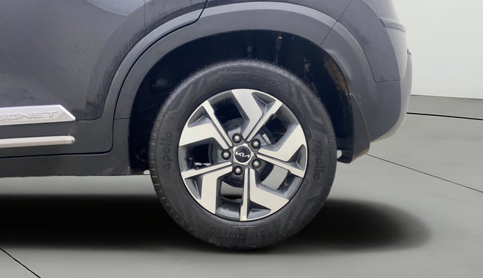 2023 KIA SONET HTX 1.5 DIESEL MT, Diesel, Manual, 18,163 km, Left Rear Wheel