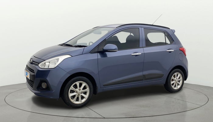 2015 Hyundai Grand i10 ASTA 1.2 KAPPA VTVT, Petrol, Manual, 47,552 km, Left Front Diagonal