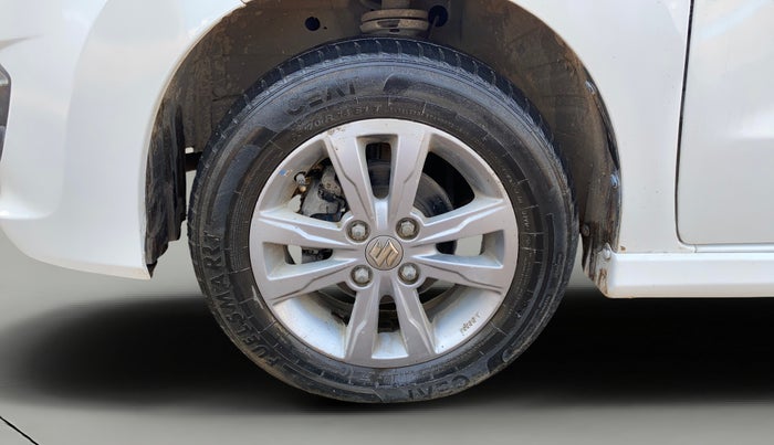 2013 Maruti Wagon R Stingray VXI, Petrol, Manual, 96,148 km, Left Front Wheel