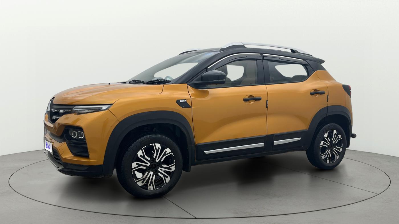 2022 Renault Kiger RXZ AMT DUAL TONE, Petrol, Automatic, 28,623 km, Left Front Diagonal