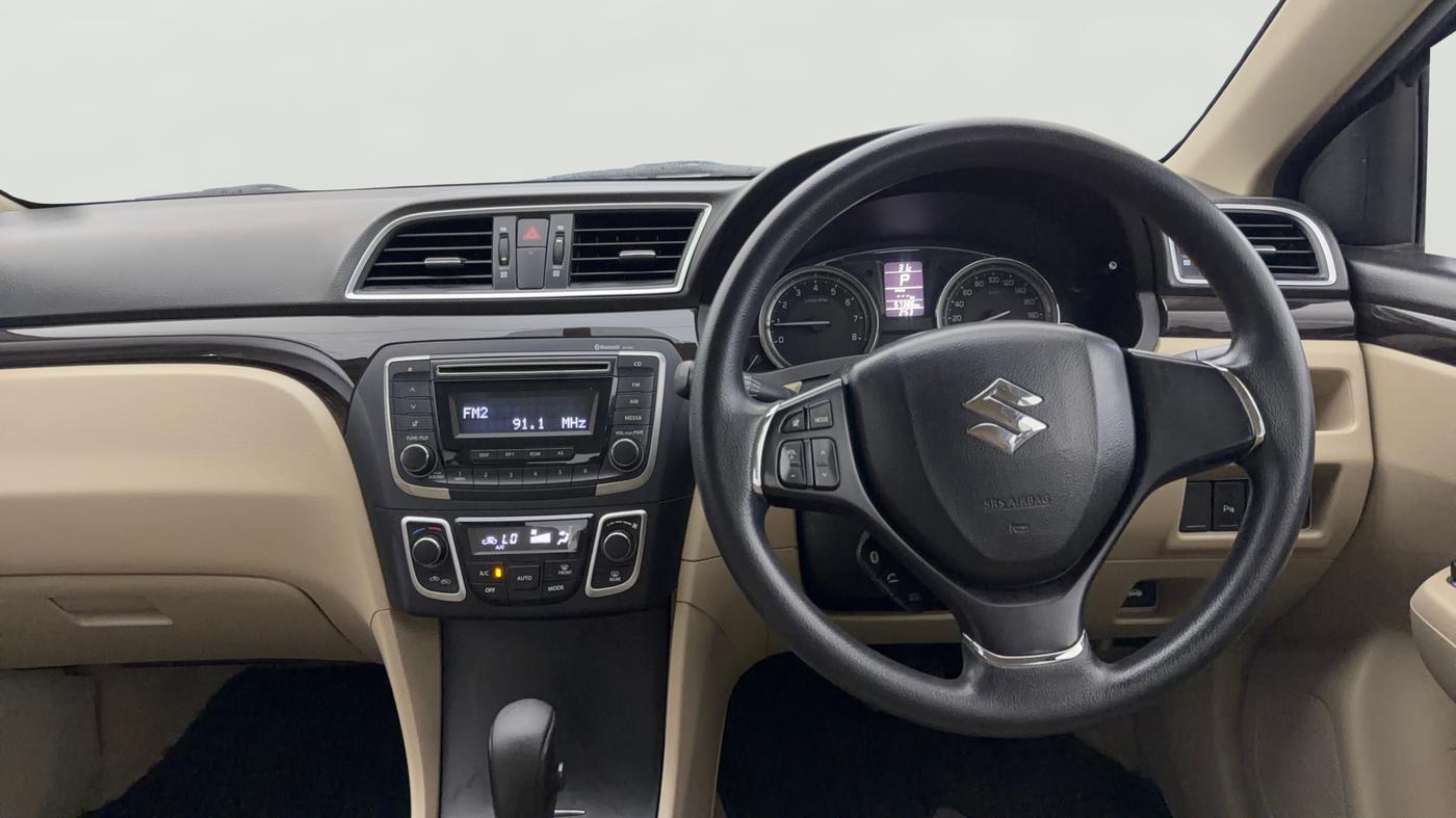 2018 Maruti Ciaz ZETA 1.4  AT PETROL, Petrol, Automatic, 57,380 km, Steering Wheel Close Up