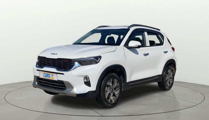 2023 KIA SONET HTX 1.0 IMT, Petrol, Manual, 19,847 km, Left Front Diagonal