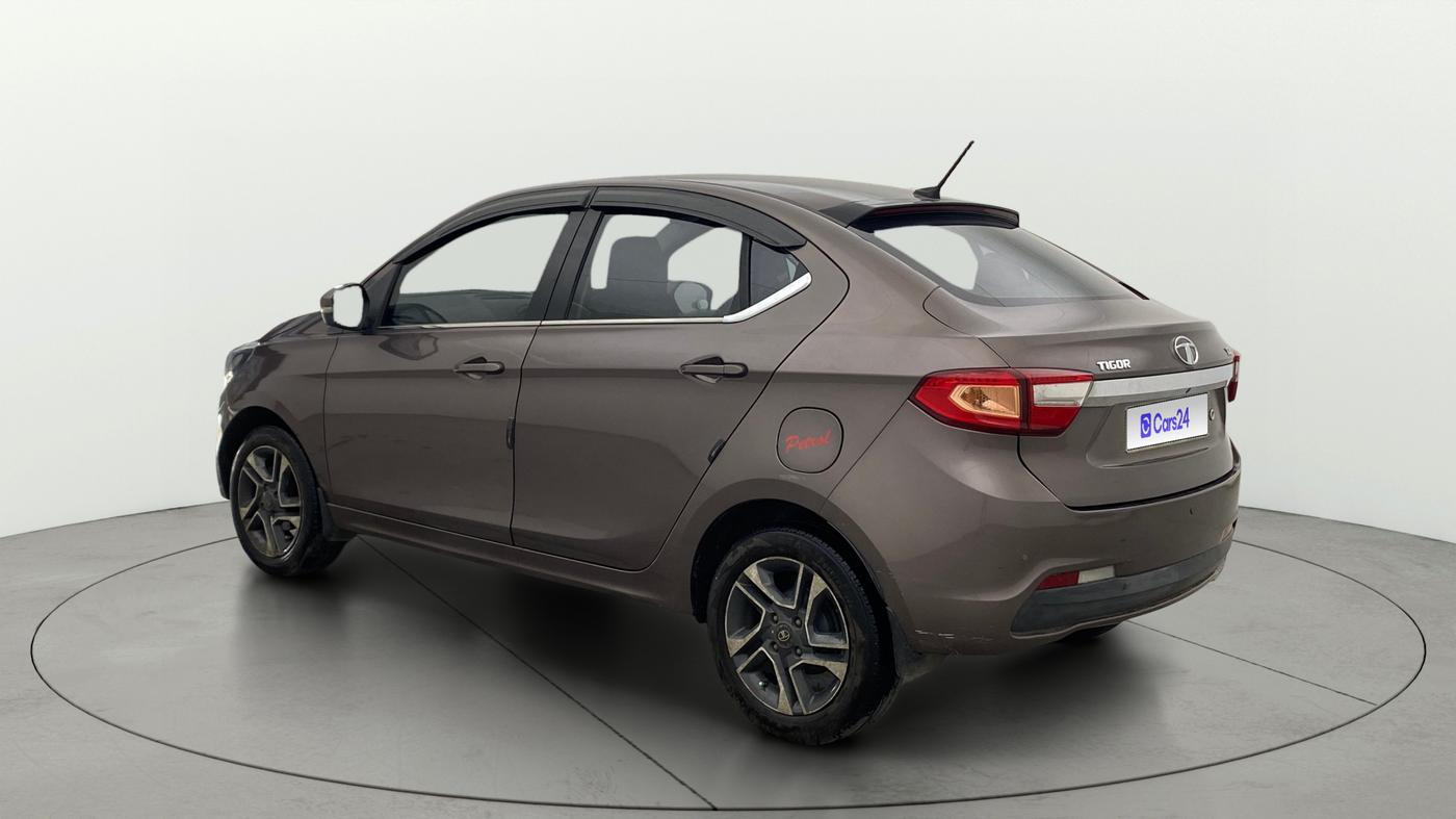 2017 Tata TIGOR XZ (O) PETROL, Petrol, Manual, 63,640 km, Left Back Diagonal