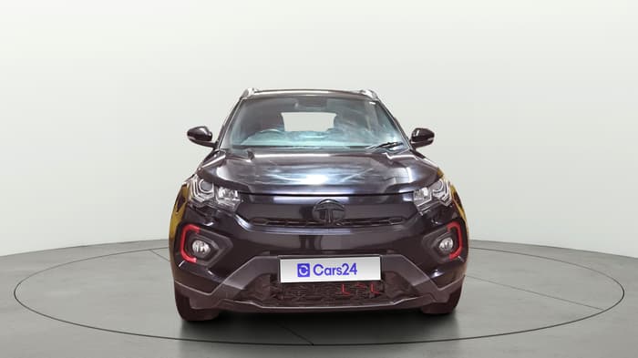 2023 Tata NEXON XZA PLUS LUX SUNROOF RED DARK DIESEL, Diesel, Automatic, 63,901 km, Front