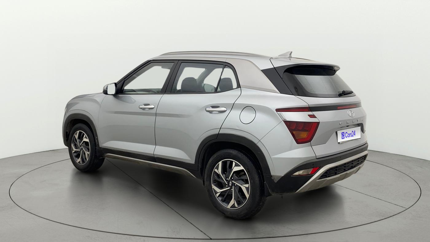 2021 Hyundai Creta SX (O) IVT 1.5 PETROL, Petrol, Automatic, 1,09,644 km, Left Back Diagonal