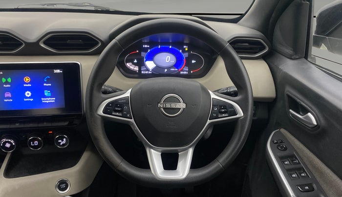 2021 Nissan MAGNITE XV TURBO CVT, Petrol, Automatic, 33,105 km, Steering Wheel Close Up