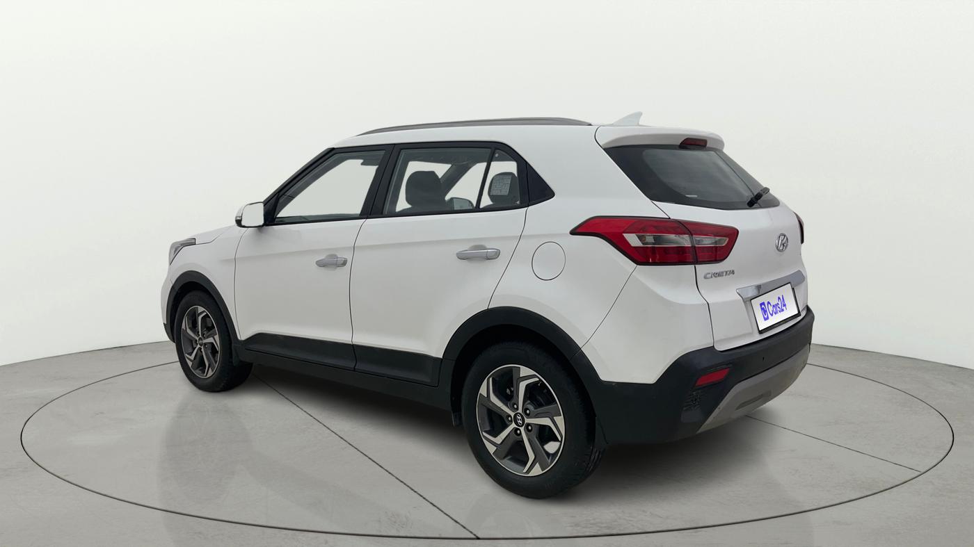 2019 Hyundai Creta SX AT 1.6 PETROL, Petrol, Automatic, 1,14,462 km, Left Back Diagonal