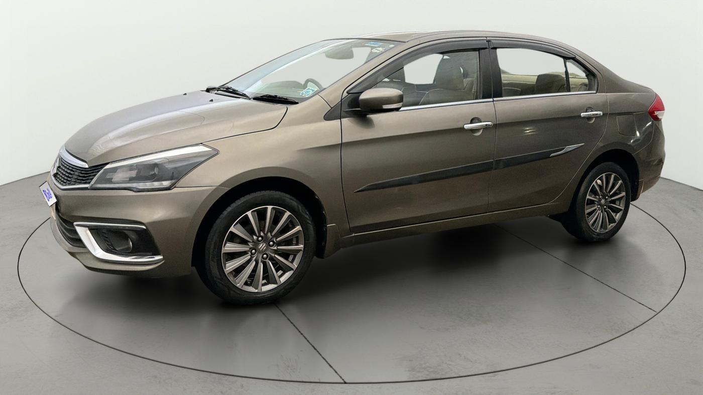 2019 Maruti Ciaz ALPHA 1.5 SHVS PETROL, Petrol, Manual, 1,05,643 km, Left Front Diagonal