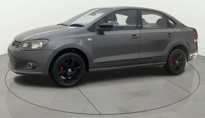2013 Volkswagen Vento HIGHLINE 1.6 MPI, Petrol, Manual, 1,25,169 km, Left Front Diagonal