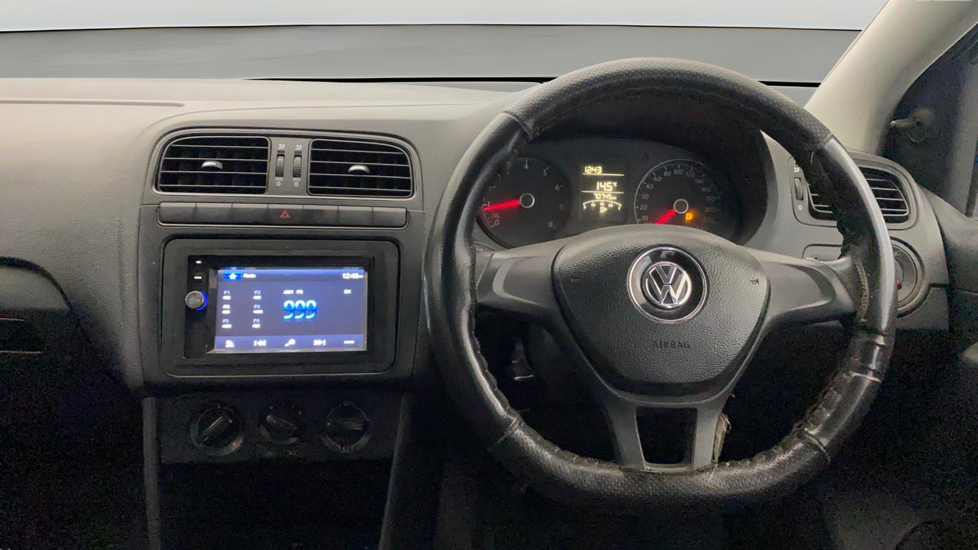 2018 Volkswagen Polo TRENDLINE 1.2L PETROL, Petrol, Manual, 70,837 km, Steering Wheel Close Up