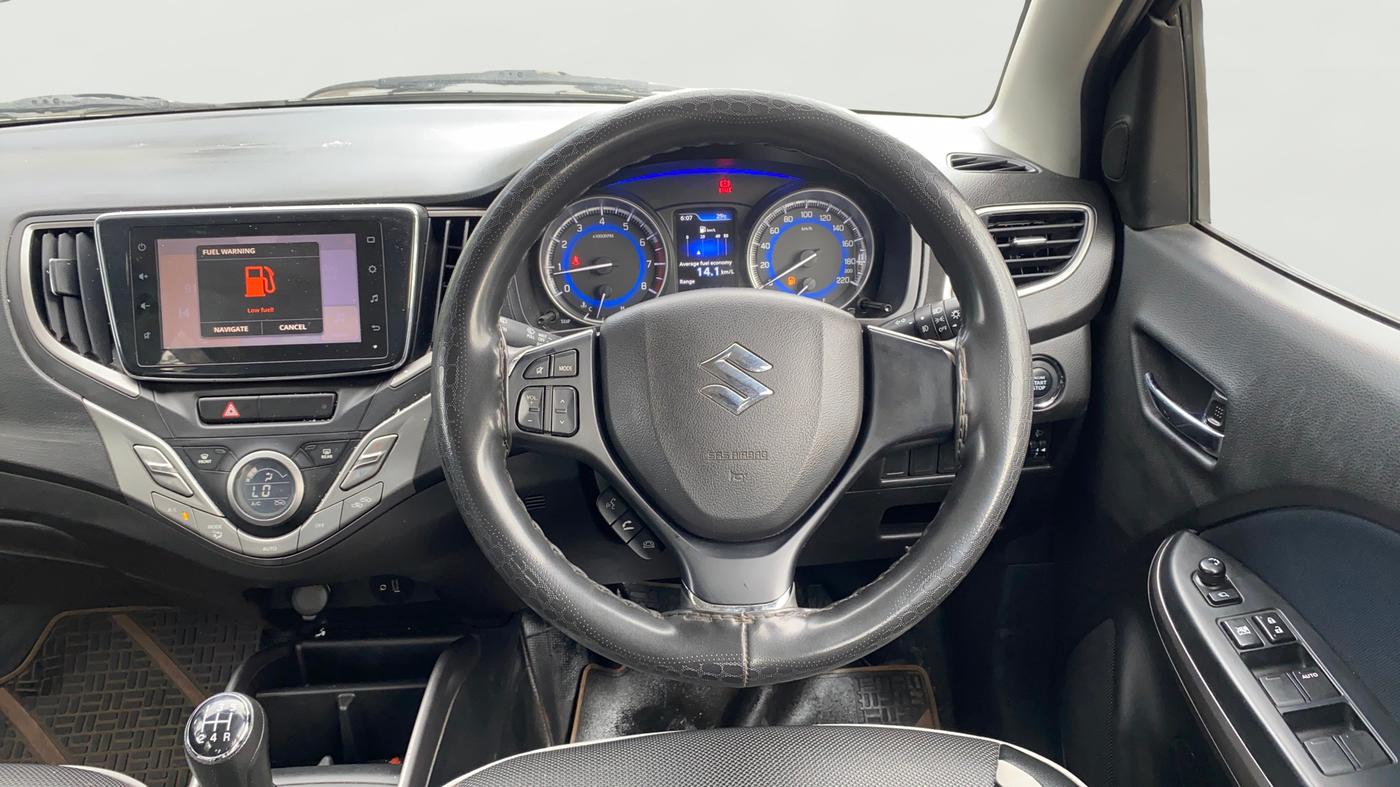 2021 Maruti Baleno ZETA PETROL 1.2, Petrol, Manual, 48,766 km, Steering Wheel Close Up