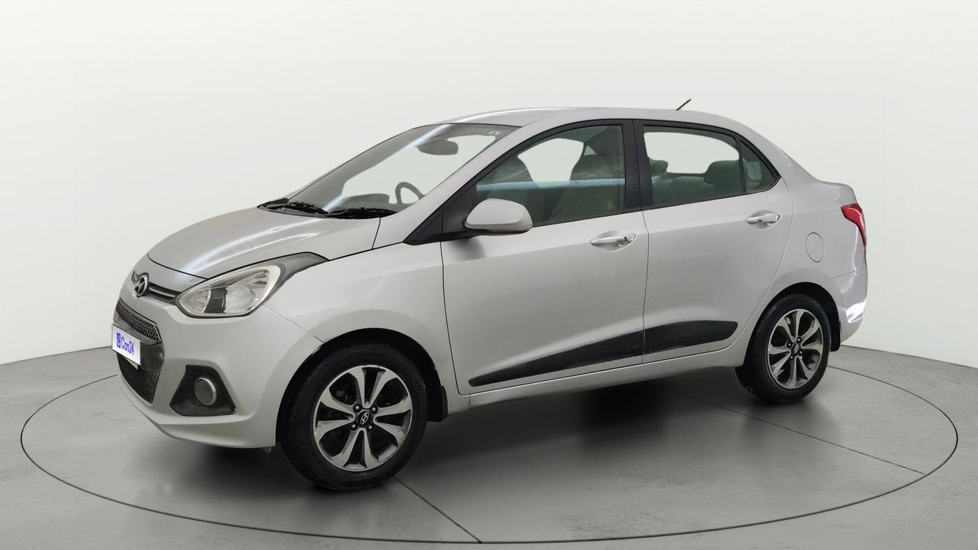 2014 Hyundai Xcent SX 1.2 (O), Petrol, Manual, 90,672 km, Left Front Diagonal