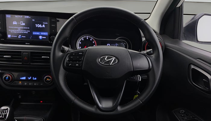 2022 Hyundai GRAND I10 NIOS SPORTZ 1.0 TURBO GDI, Petrol, Manual, 56,362 km, Steering Wheel Close Up
