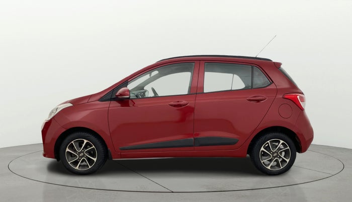 2017 Hyundai Grand i10 SPORTZ (O) AT 1.2 KAPPA VTVT, Petrol, Automatic, 45,928 km, Left Side