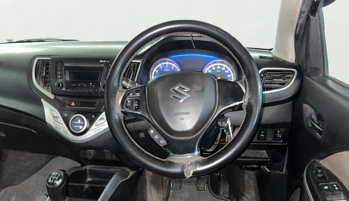 2016 Maruti Baleno DELTA PETROL 1.2, Petrol, Manual, 71,356 km, Steering Wheel Close Up