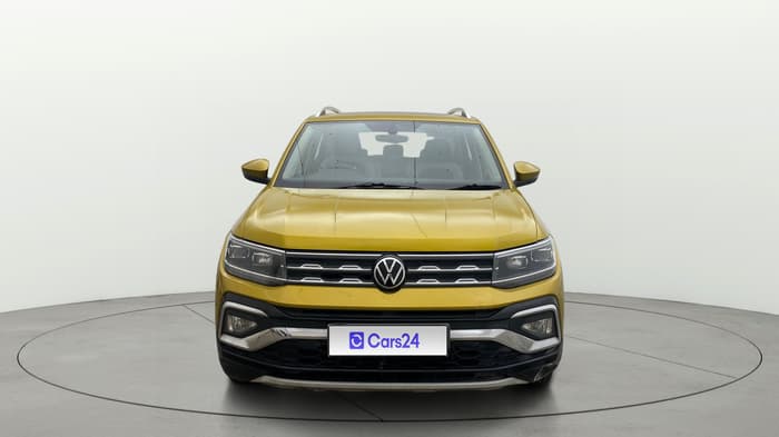 2021 Volkswagen TAIGUN TOPLINE 1.0 TSI AT, Petrol, Automatic, 74,853 km, Front