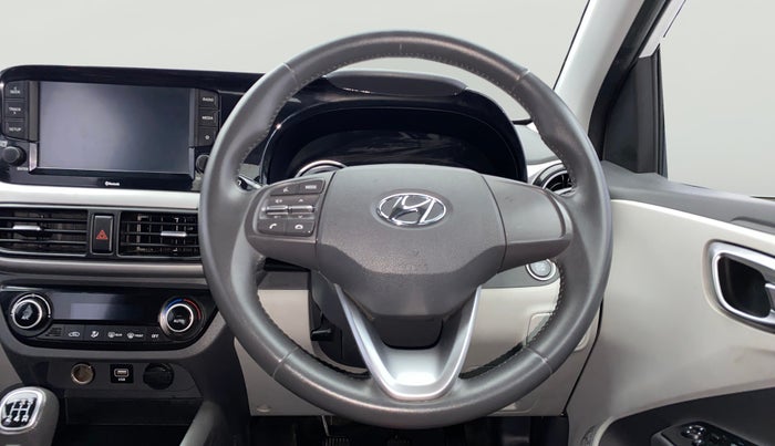 2022 Hyundai GRAND I10 NIOS ASTA 1.2 KAPPA VTVT, Petrol, Manual, 38,253 km, Steering Wheel Close Up