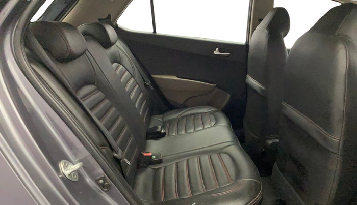 2016 Hyundai Grand i10 ASTA (O) AT 1.2 KAPPA VTVT, Petrol, Automatic, 79,667 km, Right Side Rear Door Cabin