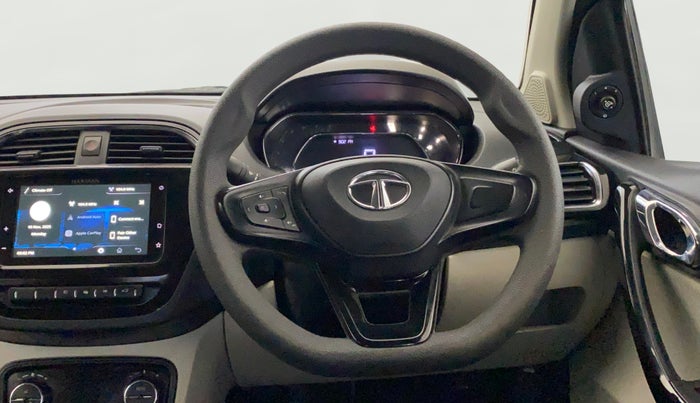 2022 Tata TIGOR XZ PLUS CNG, CNG, Manual, 44,529 km, Steering Wheel Close Up