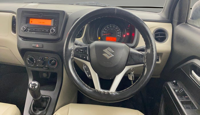 2019 Maruti New Wagon-R VXI 1.2, Petrol, Manual, 81,539 km, Steering Wheel Close Up