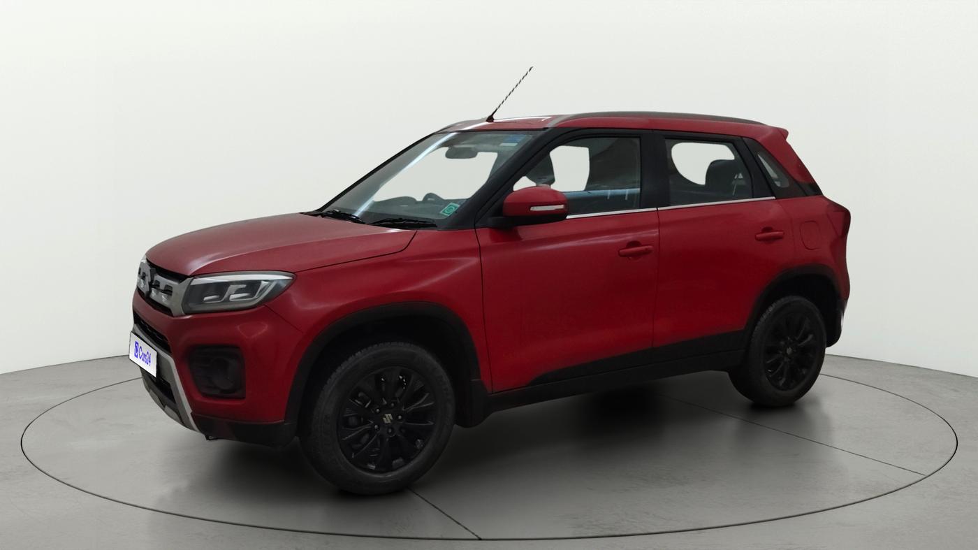 2022 Maruti Vitara Brezza ZXI PLUS DUAL TONE, Petrol, Manual, 31,467 km, Left Front Diagonal