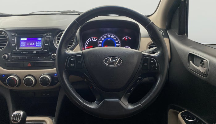 2014 Hyundai Grand i10 ASTA 1.2 KAPPA VTVT, Petrol, Manual, 83,558 km, Steering Wheel Close Up