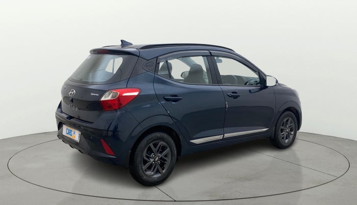 2022 Hyundai GRAND I10 NIOS SPORTZ 1.2 KAPPA VTVT, Petrol, Manual, 38,711 km, Right Back Diagonal